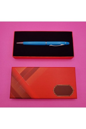 Metal Turkuaz Kalem Metal Turkuaz Kalem