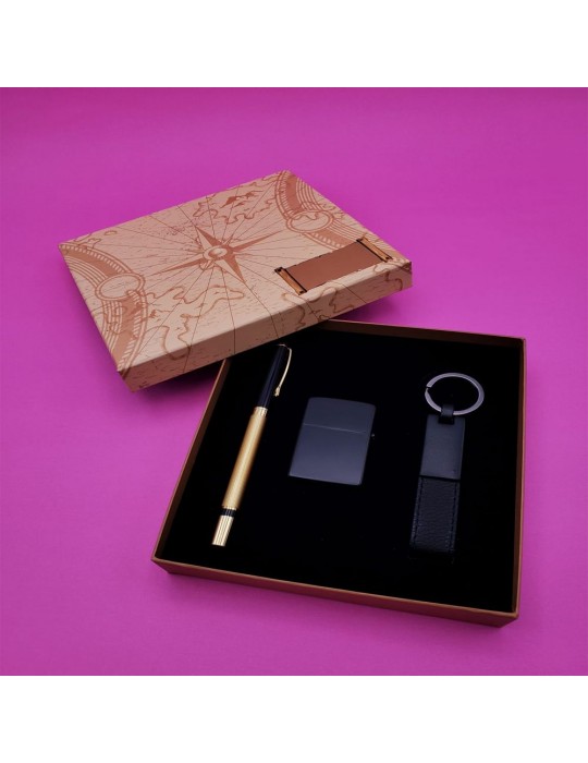 Çakmak Anahtarlık Ve Metal Roller Kalem