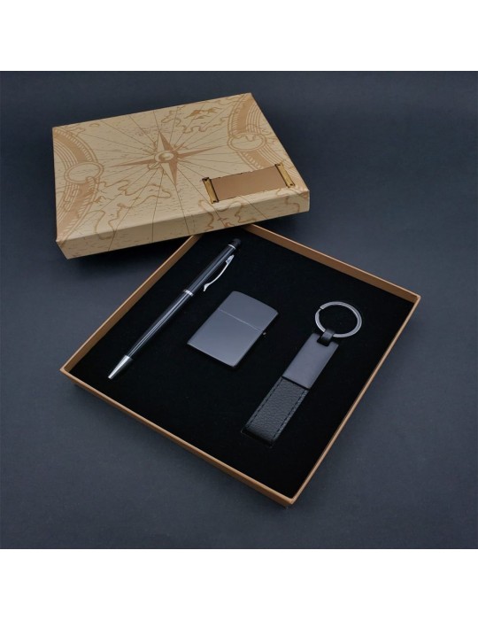 Kalem Çakmak Anahtarlık 3'lü Set