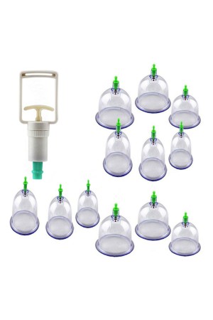 12 Li Hacamat Masaj Kupa Seti 12 Li Hacamat Masaj Kupa Seti