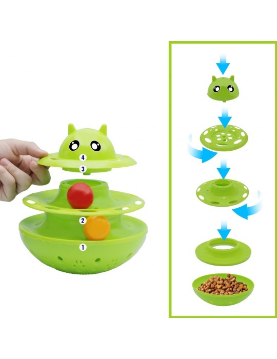 Mama Ödül Hazneli Hacı Yatmaz Kedi Köpek Oyuncağı