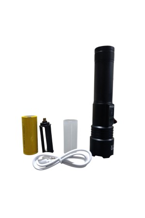 1300 Lümen TG Led 2800 mAH Zoom Özellikli Şarj Edilebilir El Feneri SK3600