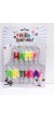 Happy Birthday Yazılabilen Rengarenk Doğum Günü Mumu