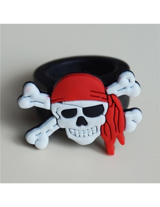 Kuru Kafa Şekilli Çocuk Uyumlu Plastik Korsan Yüzüğü