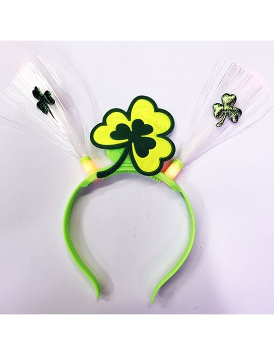 Led Işıklı Yanar Söner Yeşil Renk Oktoberfest Partisi Tacı 25x13 cm