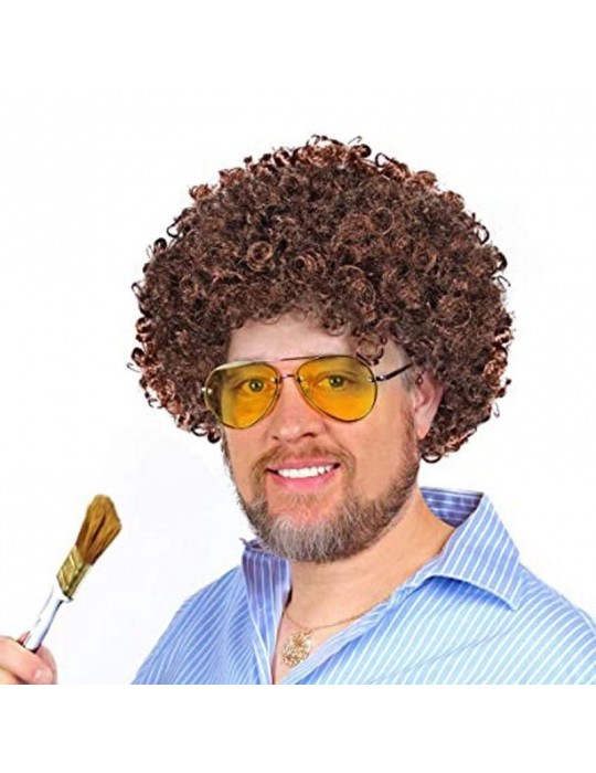 Bob Ross Bonus Peruk Kahverengi Renk 120 gr
