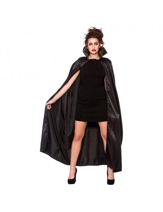 Siyah Yakalı Yetişkin Pelerin 120 cm