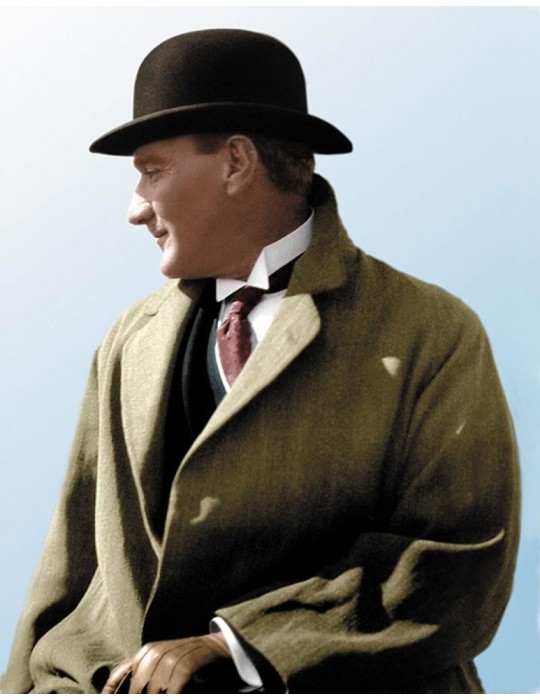 Siyah Renk Atatürk Şapkası