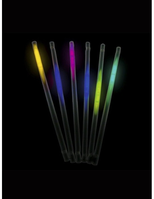 Karanlıkta Parlayan Glow Fosforlu Pipet 3 Renk 3 Adet