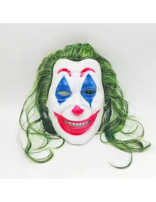 Joaquin Phoenix Joker Maskesi Yeşil Saçlı