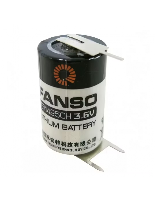 ER14250H 3.6V 1/2AA Kısa Lityum Pil - 3 PIN