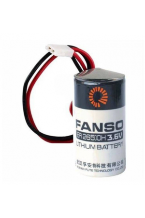 ER26500H Kablolu Konnektörlü (51005-2P) 3.6V Pil (Li-SOCL2) ER26500H Kablolu Konnektörlü (51005-2P) 3.6V Pil (Li-SOCL2)