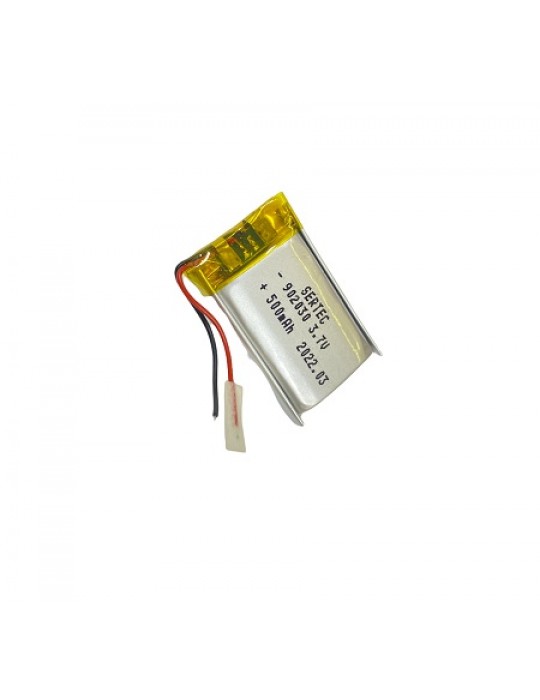 902030 3.7V 500 mAh Li-Polymer Pil Devreli/1.5A
