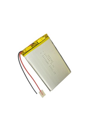 605080 3.7V 3000 mAh Li-Polymer Pil Devreli/1.5A 605080 3.7V 3000 mAh Li-Polymer Pil Devreli/1.5A