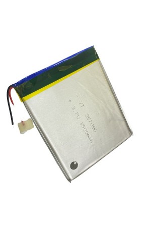357090 3.7V 2500 MAh Li-Polymer Pil (Devreli/1.5A) 357090 3.7V 2500 MAh Li-Polymer Pil (Devreli/1.5A)
