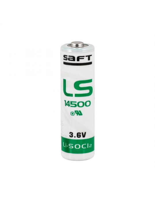 Saft LS 14500 3.6V AA Size Pil Li-SOCI2