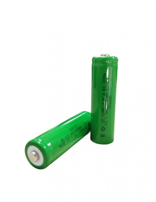 1.2V 1200 Mah - AA - Ni-Cd Şarjlı Pil - (Başlı)