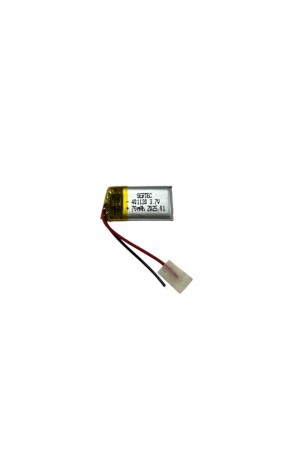 401120 3.7V 70 MAh Li-Polymer Pil (Devreli/1.5A) 401120 3.7V 70 MAh Li-Polymer Pil (Devreli/1.5A)