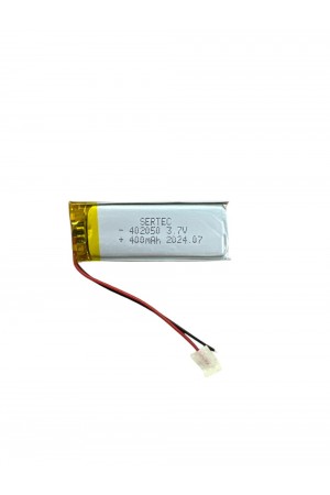 402050 3.7V 400mAh Li-Polymer Pil Devreli/1.5A 402050 3.7V 400mAh Li-Polymer Pil Devreli/1.5A