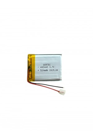 403443 3.7V 520 MAh Li-Polymer Pil Devreli/1.5A 403443 3.7V 520 MAh Li-Polymer Pil Devreli/1.5A