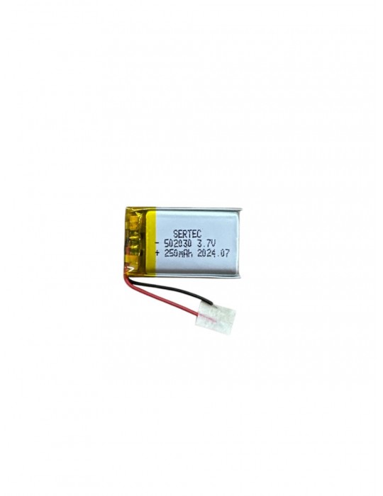 502030 3.7V 250 MAh Li-Polymer Pil Devreli/1.5A