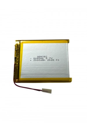 505060 3.7V 2000 mAh Li-Polymer Pil Devreli/1.5A 505060 3.7V 2000 mAh Li-Polymer Pil Devreli/1.5A