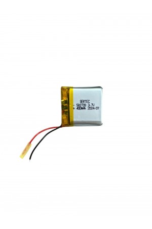 582728 3.7V 400 MAh Li-Polymer Pil Devreli/1.5A 582728 3.7V 400 MAh Li-Polymer Pil Devreli/1.5A