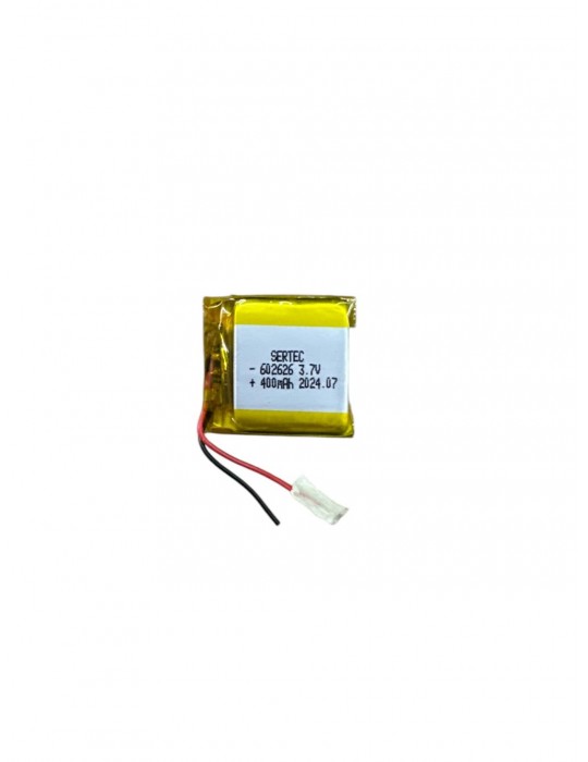 602626 3.7V 400mAh Li-Polymer Pil Devreli/1.5A