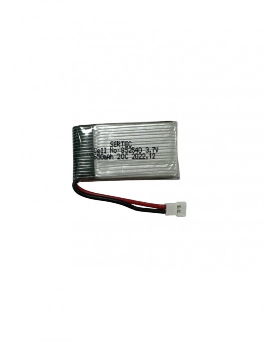 852540 / 3.7V - 650mAh - 20C BEYAZ SOKET