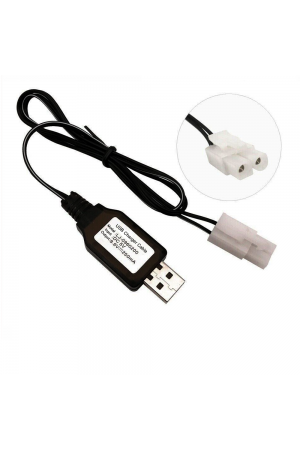 9.6V NI-CD / NI-MH Oyuncak Bataryası USB Şarj Kablosu 9.6V NI-CD / NI-MH Oyuncak Bataryası USB Şarj Kablosu