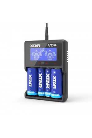 VC4 Dörtlü Li-ion / NI-CD / NI-MH Pil Şarj Cihazı VC4 Dörtlü Li-ion / NI-CD / NI-MH Pil Şarj Cihazı