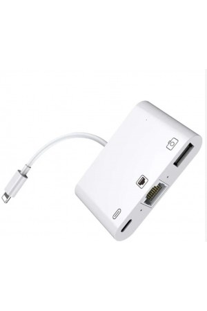 ZR461 Nk107 Lightning Çoklu Ethernet Adaptör ZR461 Nk107 Lightning Çoklu Ethernet Adaptör