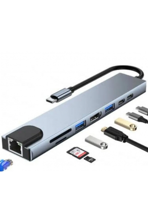 ZR38 Type-C 8 Port Connector ZR38 Type-C 8 Port Connector