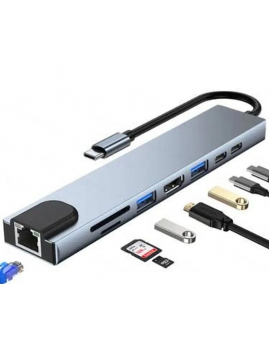 ZR38 Type-C 8 Port Connector