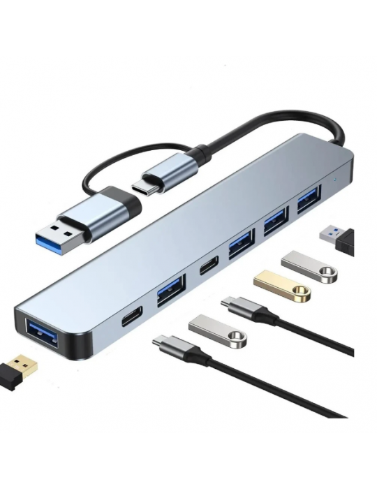 Byl 221 Support 7 İn 1 Type-C Usb Çevirici