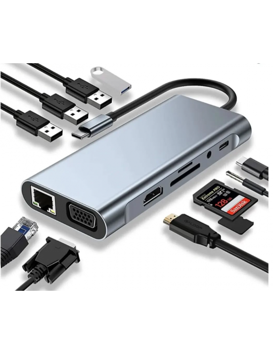 ZR44 Type-C 11 İn 1 Hdtv Çevirici