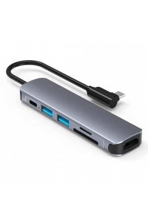 Airsky Hc74Cl 6 İn 1 Hdmı Çevirici L Tipi