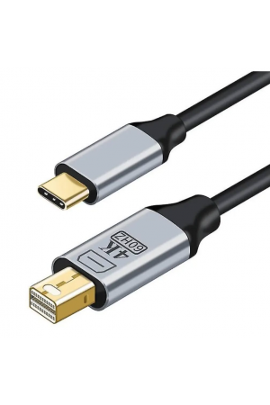 ZR126 Siyah Type-C Mini Dp Çevirici Kablo 1,8 M ZR126 Siyah Type-C Mini Dp Çevirici Kablo 1,8 M