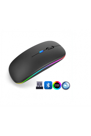 ZR215 Cba100 Rgb Siyah Şarjlı Mouse ZR215 Cba100 Rgb Siyah Şarjlı Mouse