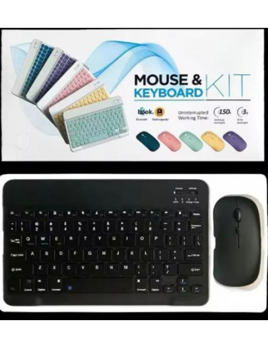 ZR20Km Siyah Kablosuz Klavye Mouse Set