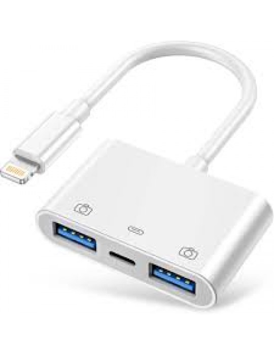 ZR540 2 Usb 1 Lightning Camera Adapter