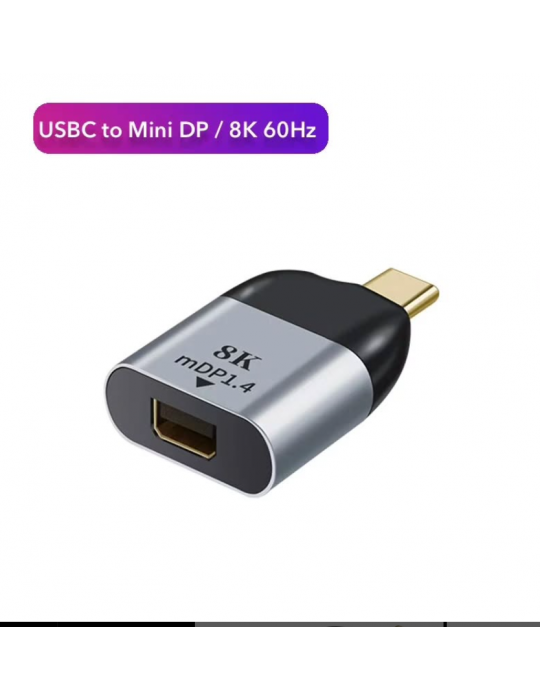 ZR585 8K S-1720 Type-C Mini Dp Çevirici