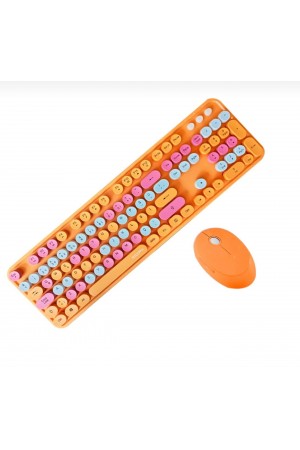 Tr Mofii Sweet Turuncu Klavye Mause Set