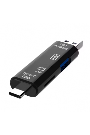 ZR824 Type-C 3 İn 1 Otg Smart Card Reader
