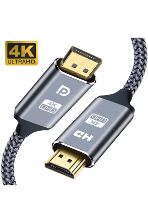 4K DP To HDMI Kablo 1.8 M ZR842 4K DP To HDMI Kablo 1.8 M ZR842