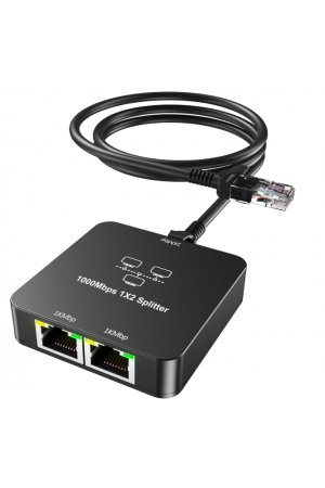ZR861 Rj45 1To2 Gigabit Splitter Adaptör