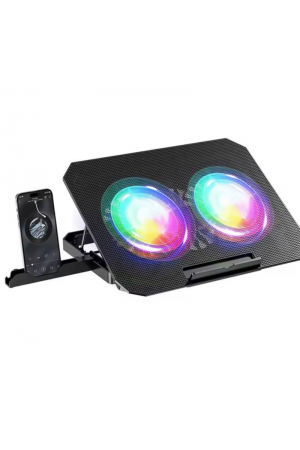 ZRn33 2 Fanlı Standlı Rgb Laptop Soğutucu ZRn33 2 Fanlı Standlı Rgb Laptop Soğutucu