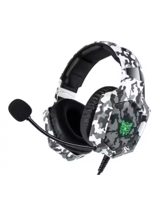 Beyaz K8 Kamuflaj Kulaklık