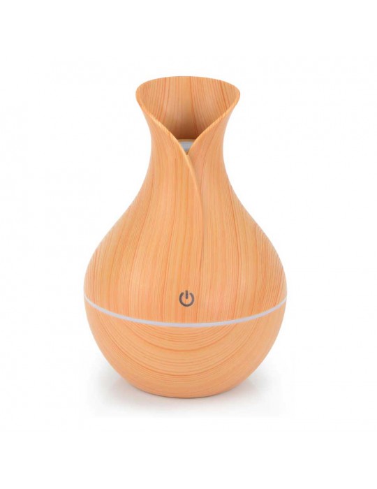 Vazo Modeli Hava Nemlendirici 200ml Led Işıklı