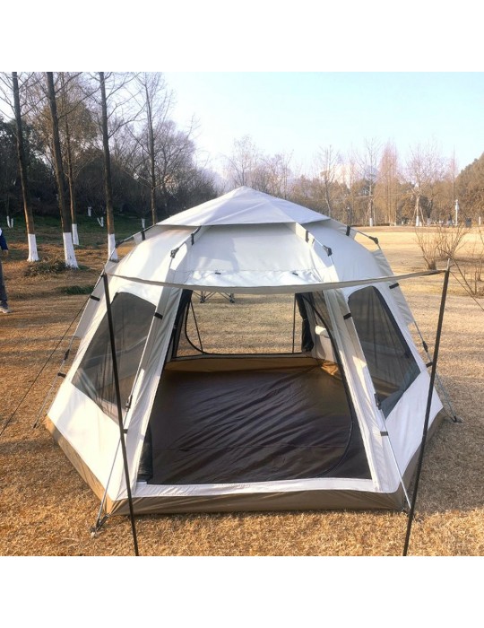 Tam Altıgen 8 - 10 Kişilik 280 x 280 x 160 Cm 210D OxFord Kumaş Çadır